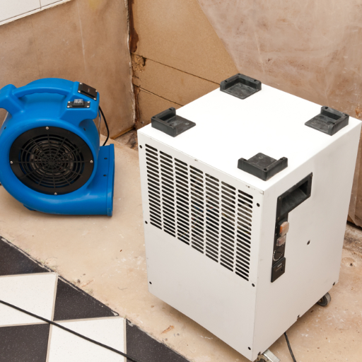 Are there specific commercial dehumidifiers for water damage restoration