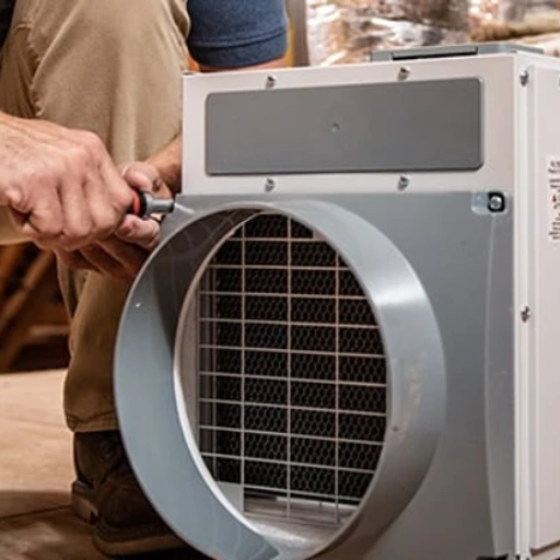 How can I ensure the efficient operation of my commercial dehumidifier