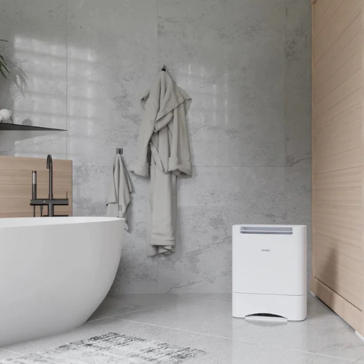 How to choose the best small dehumidifier for a bathroom without an electrical outlet?