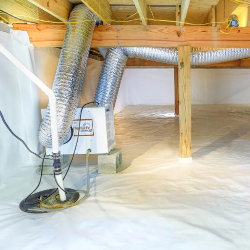 Is crawl space encapsulation necessary before installing a dehumidifier?