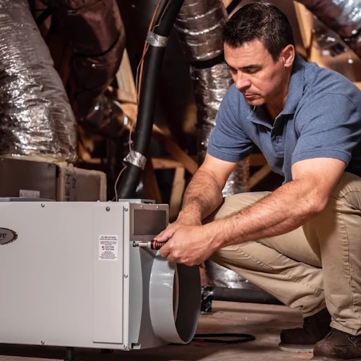What are the benefits of placing a dehumidifier in the basement?