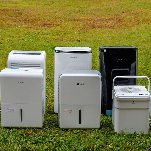 What are the different types of basement dehumidifiers available?