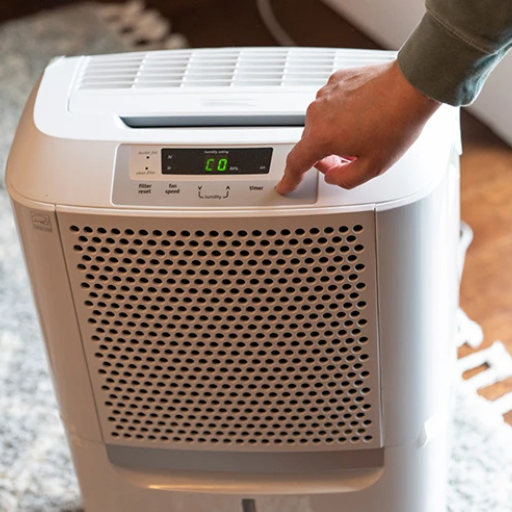 What are the ideal settings for running a home dehumidifier