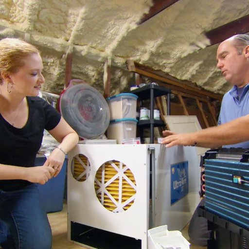 What are the steps involved in installing a ducted dehumidifier?