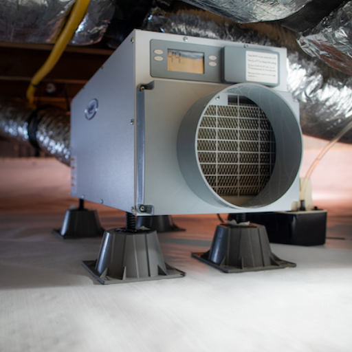 What long-term costs should I consider when buying a crawl space dehumidifier?