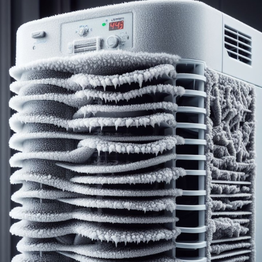 How does the defrost function work in dehumidifiers