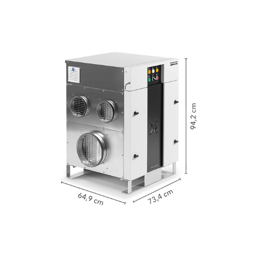 What is a desiccant dehumidifier and how does it work