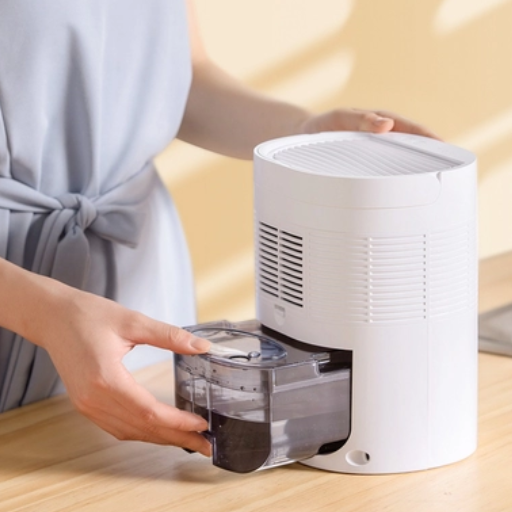 What are the benefits of using a dehumidifier with pump or continuous drain