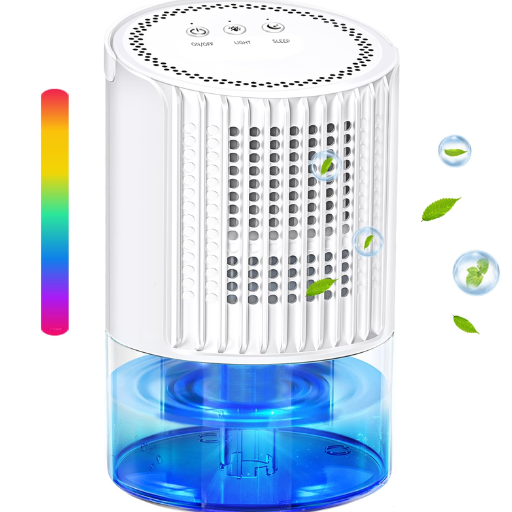 What is a portable dehumidifier and how does it work