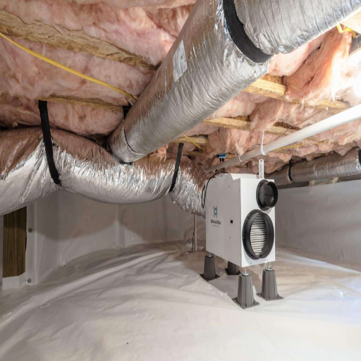 Crawl Space Encapsulation and Humidity Control