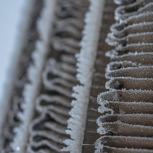 Signs of Ice Buildup on Coils