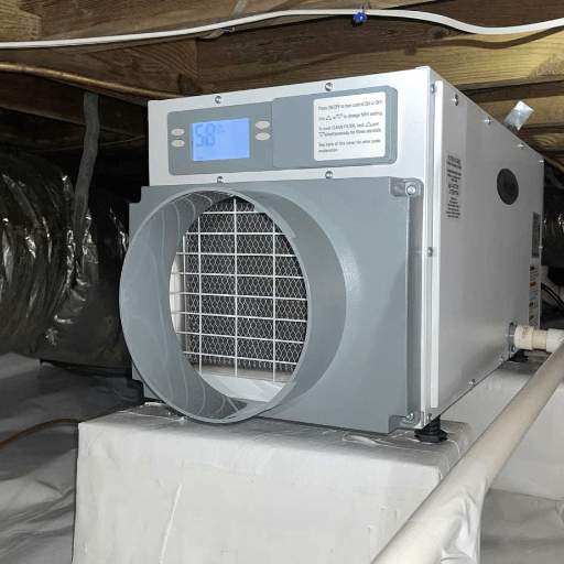 Crawl Space Dehumidifier Installation Process